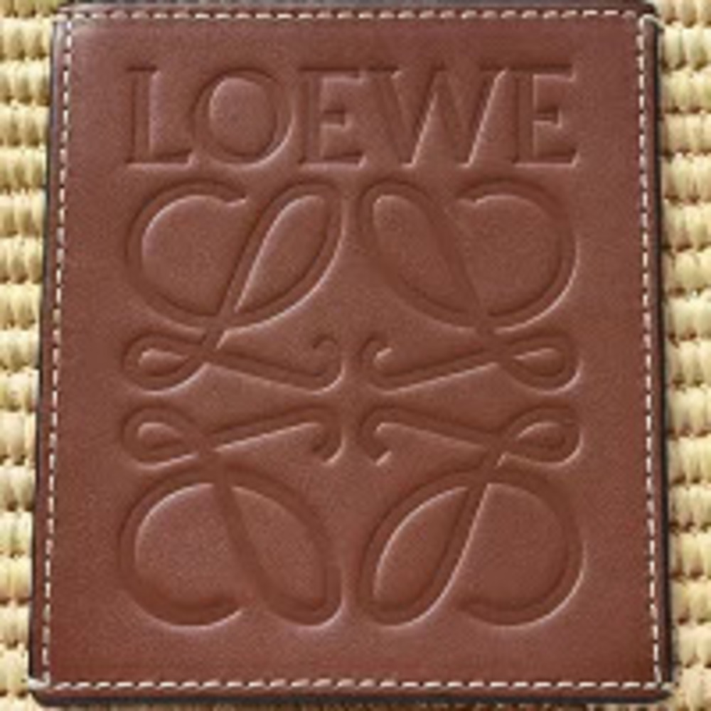 Loewe Square Basket Shoulder Bag Raffia - Picture 6 of 10